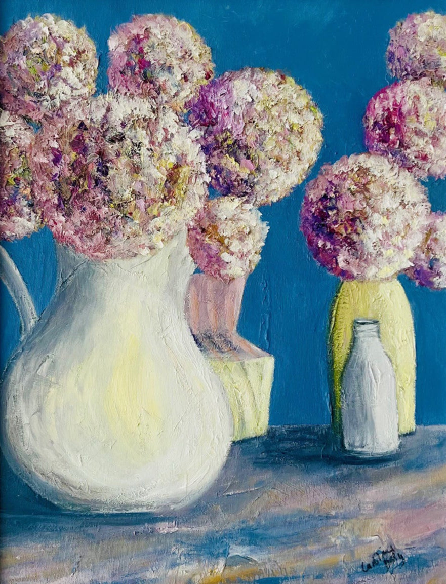 Hydrangeas and Containers