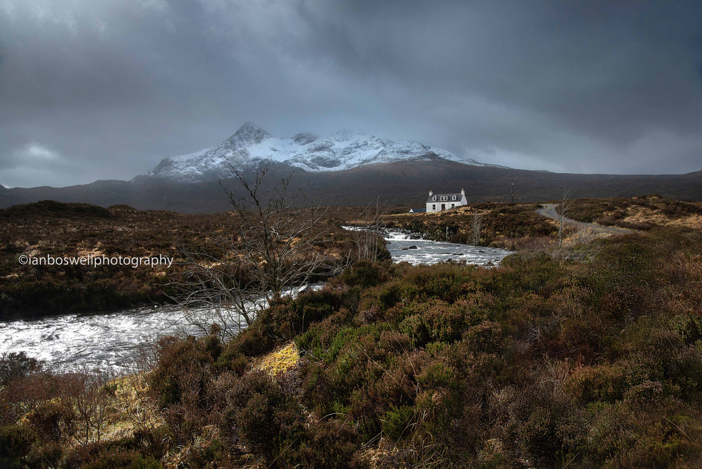 Allt Dearg House near Sligachan, Skye
