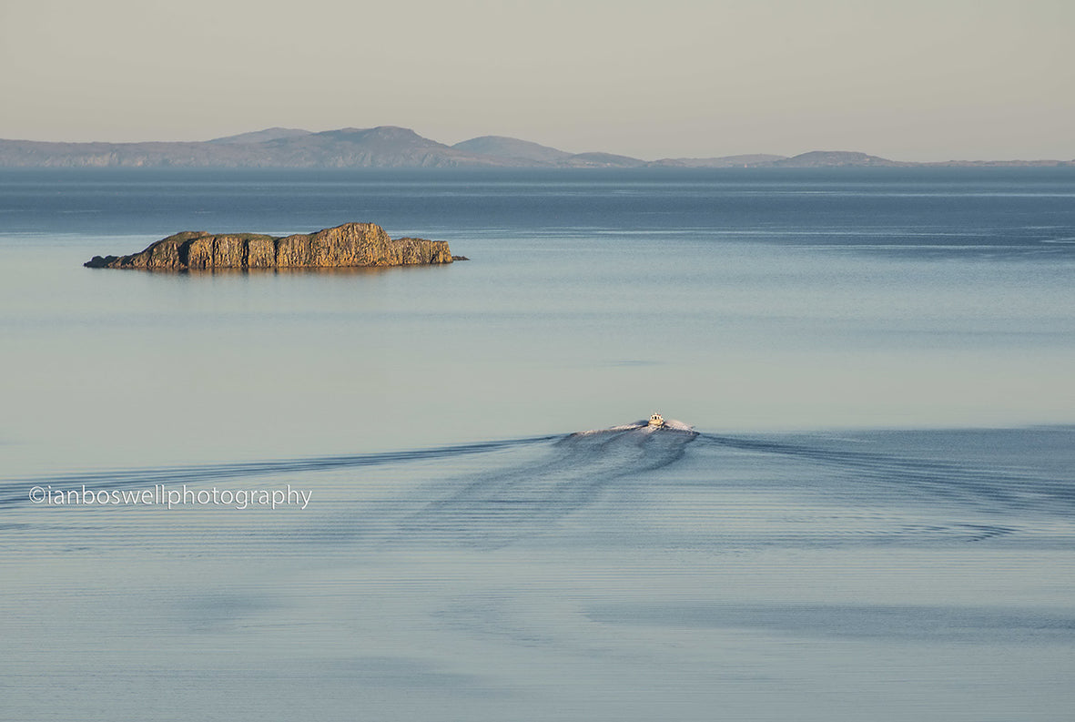 Heading out, Loch Bay, Skye