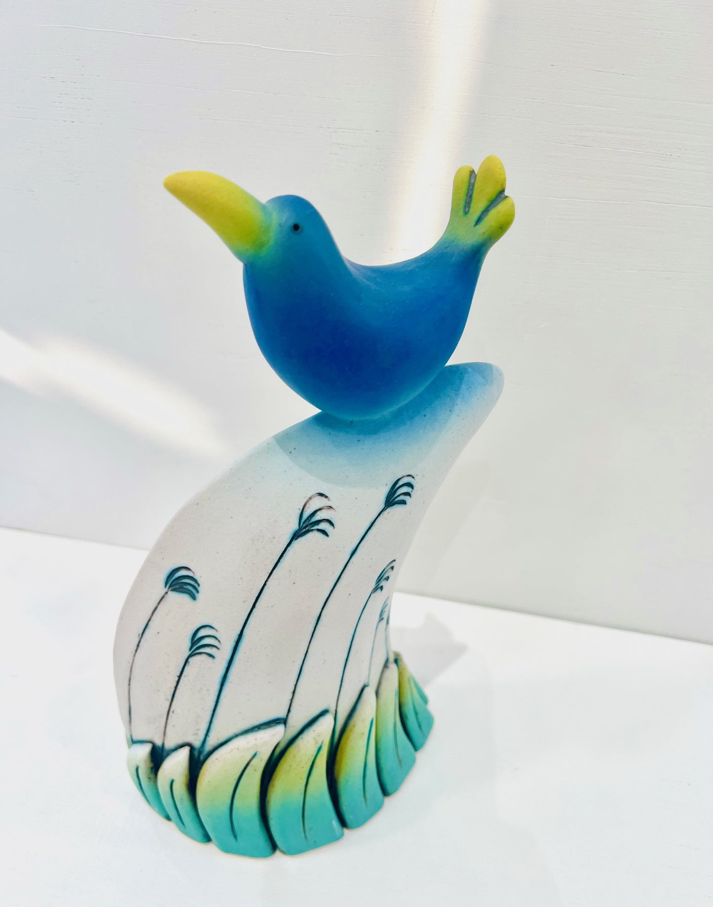 Blue Bird in the Meadow I