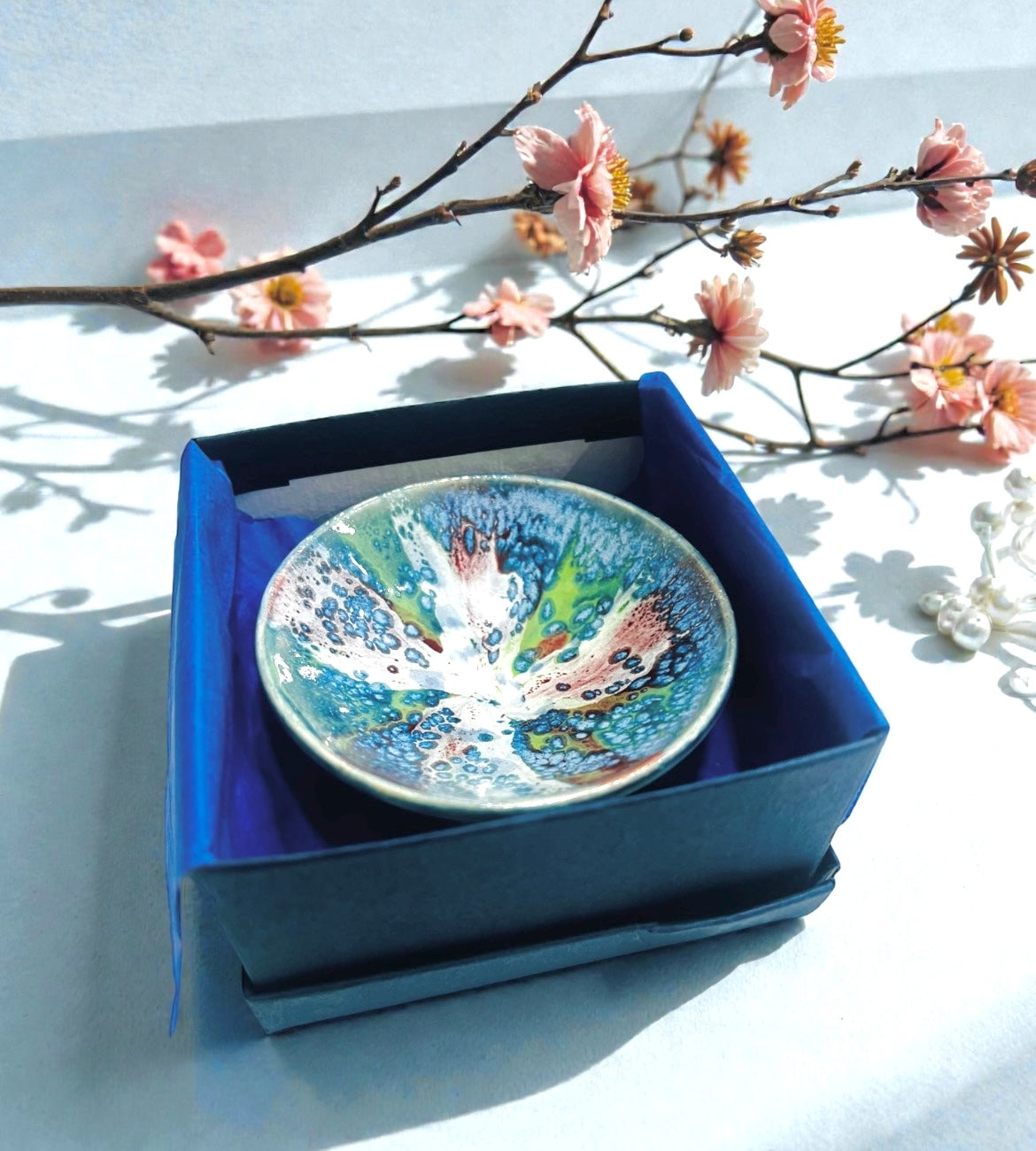 Handcrafted Ring Dish in Gift Box