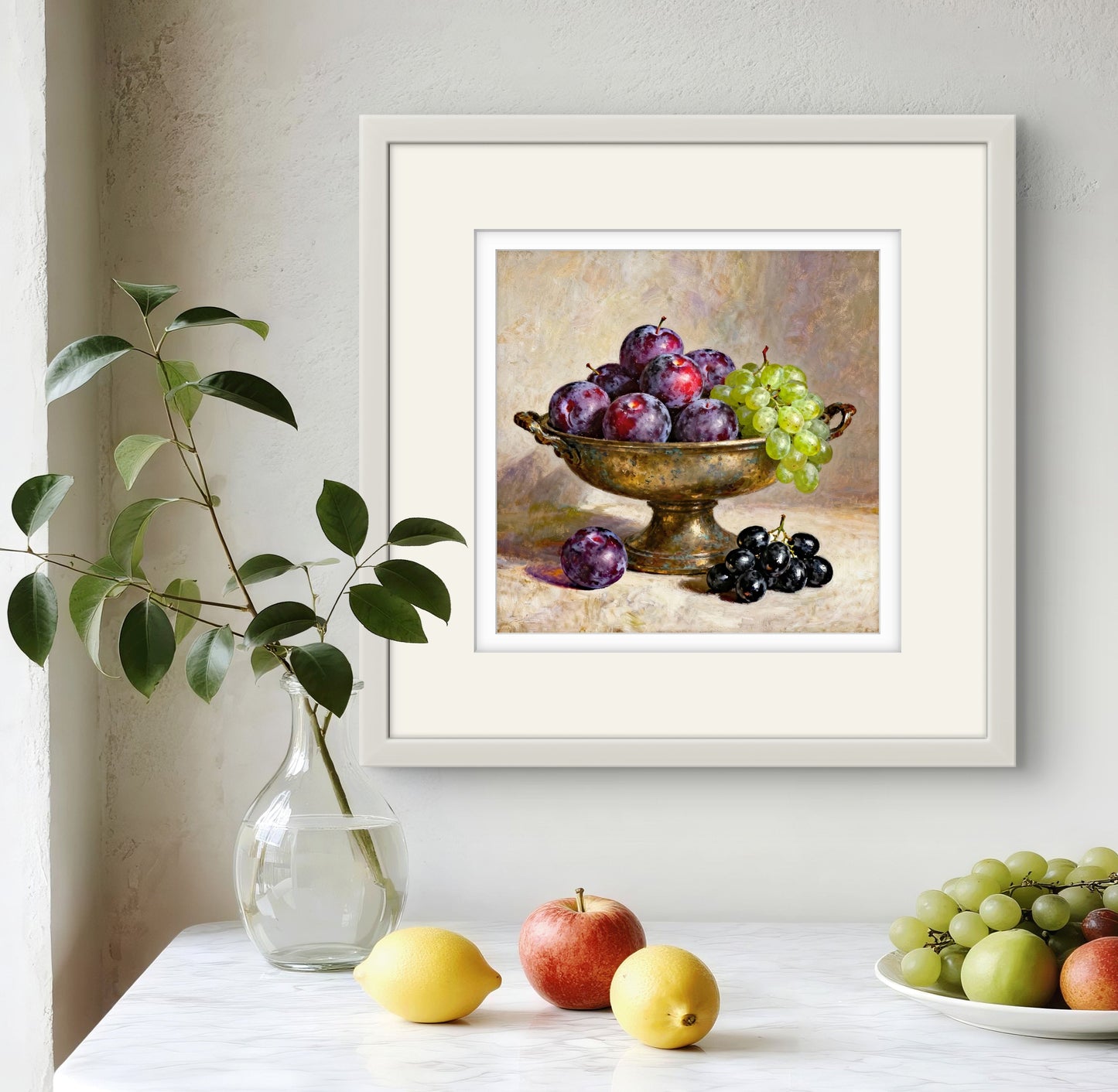 Plums & Grapes