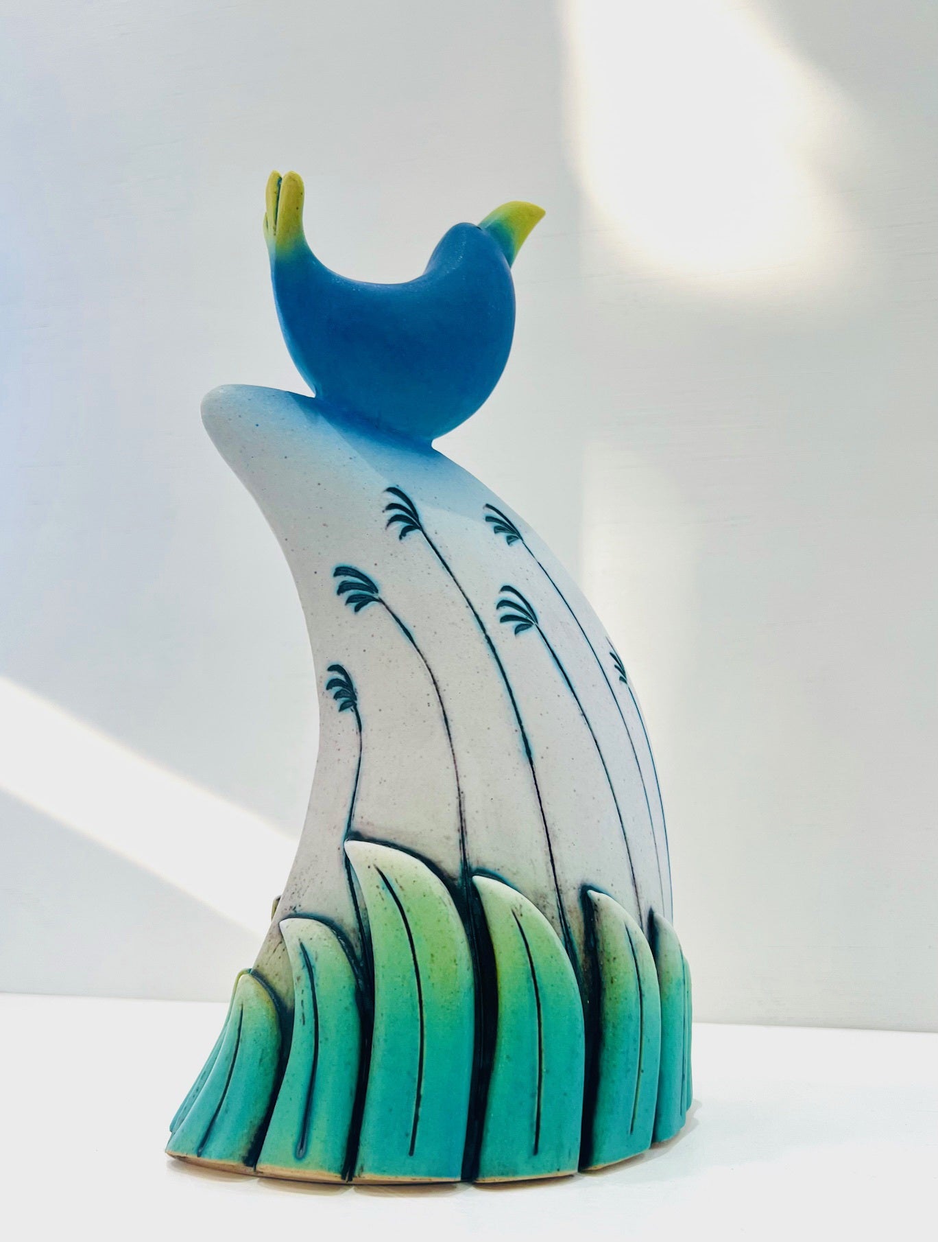 Blue Bird in the Meadow II