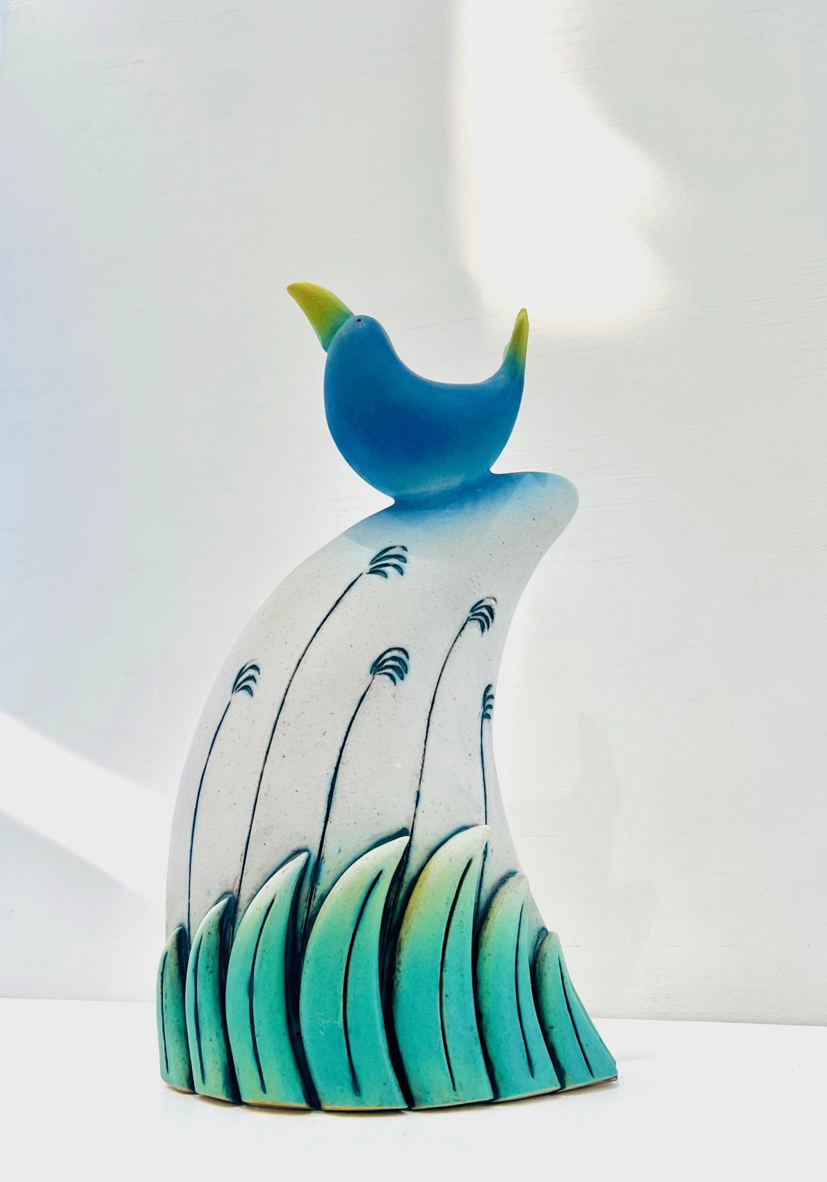 Blue Bird in the Meadow II