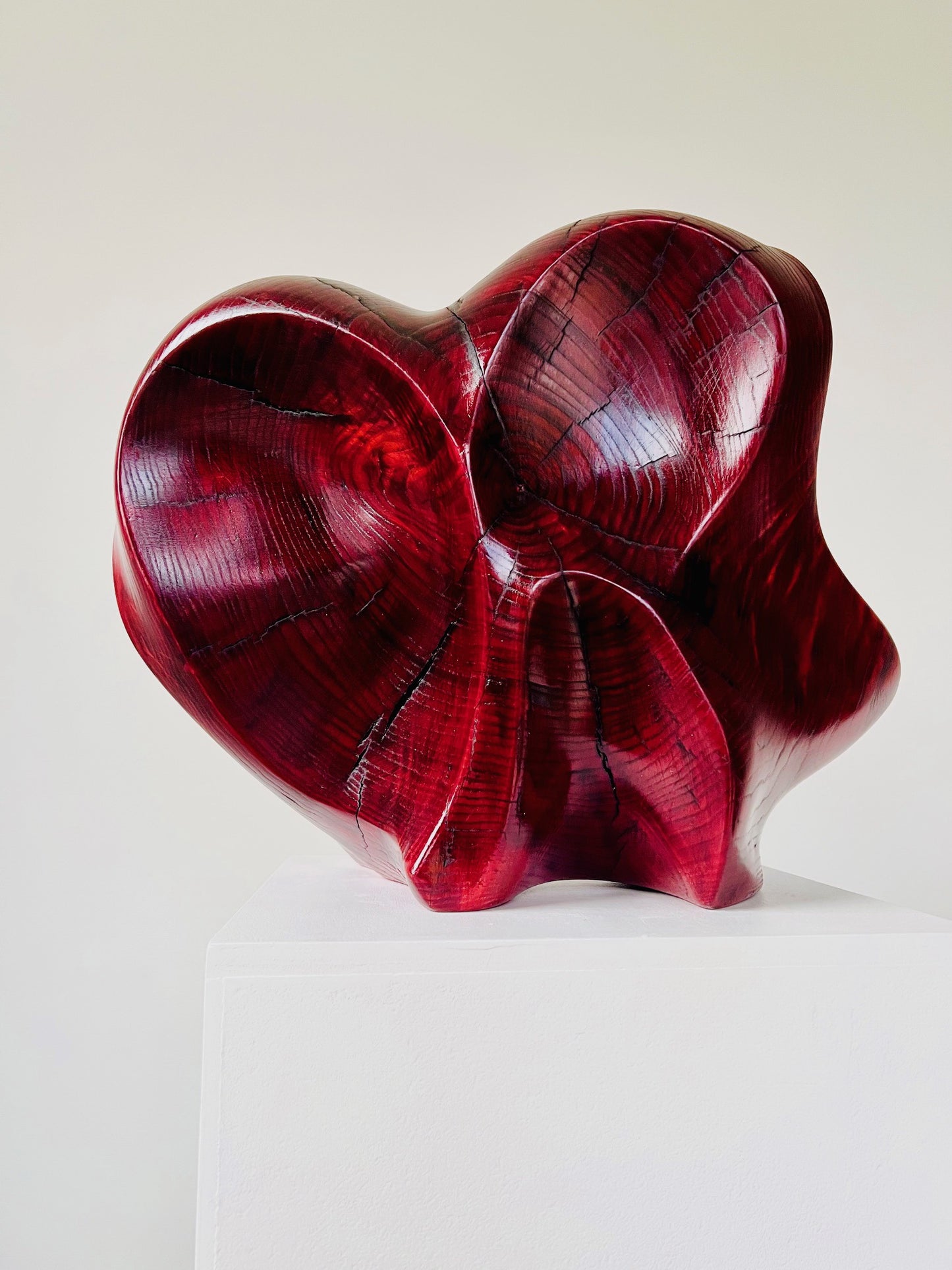 Claret Ash Angler Heart