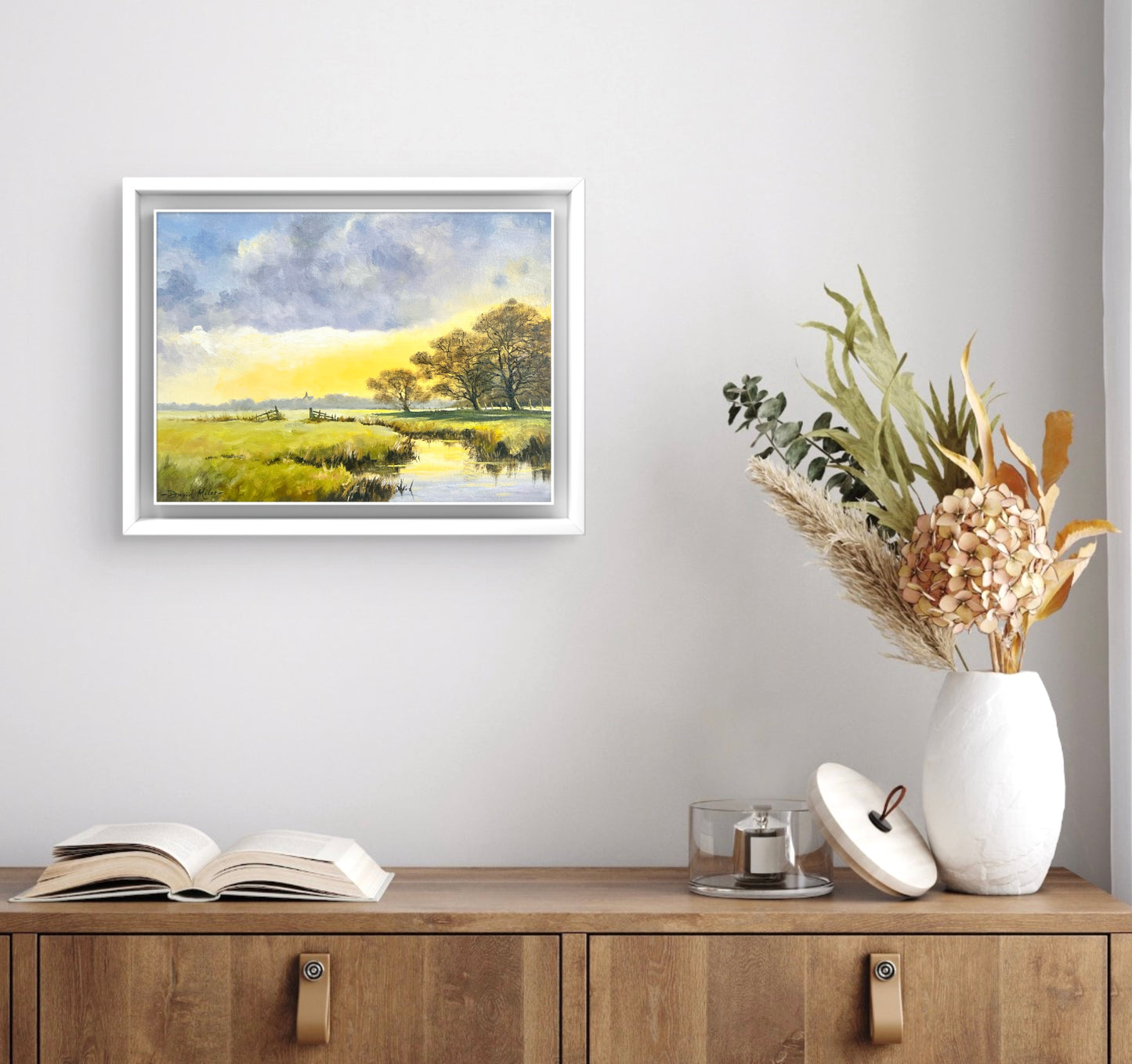 Lower Higham from the Marshes