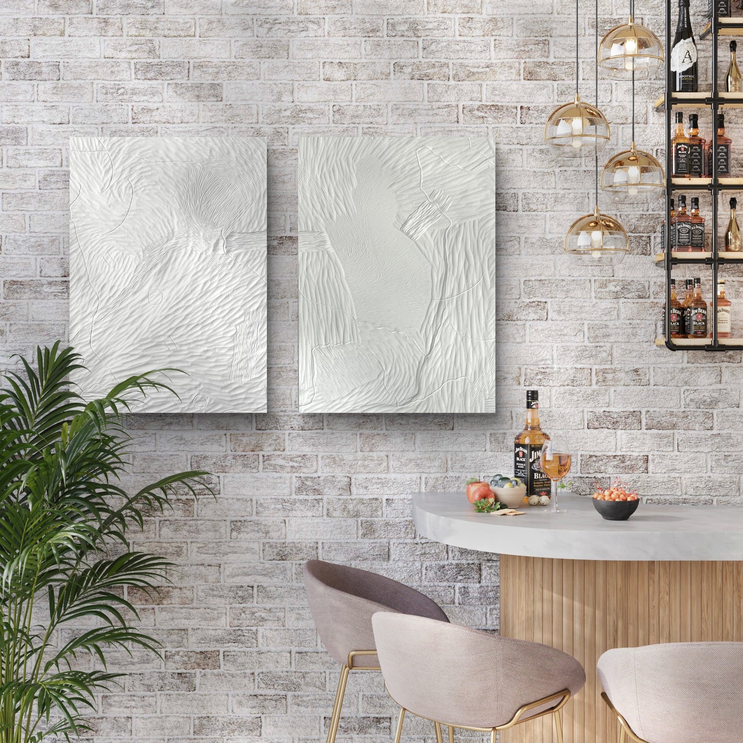 White Diptych
