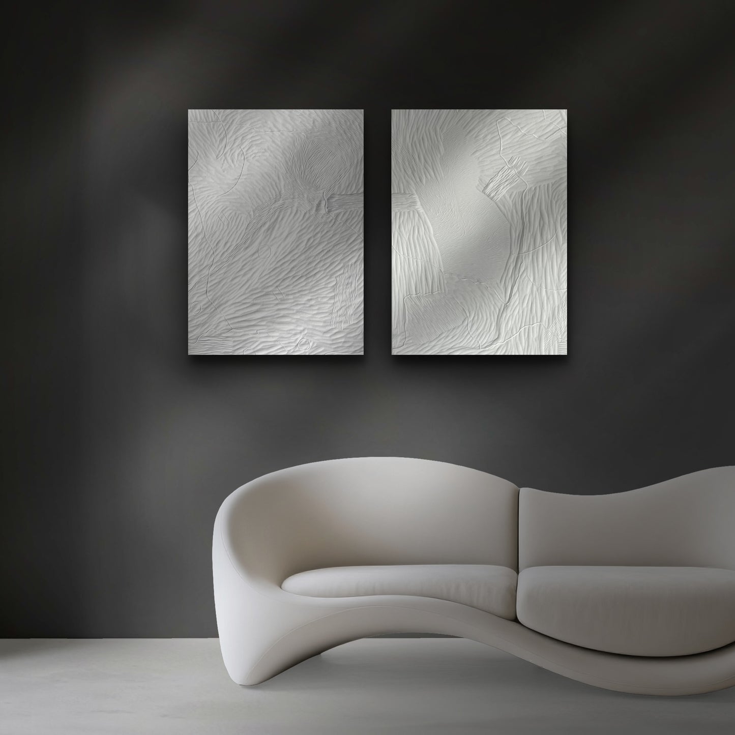 White Diptych
