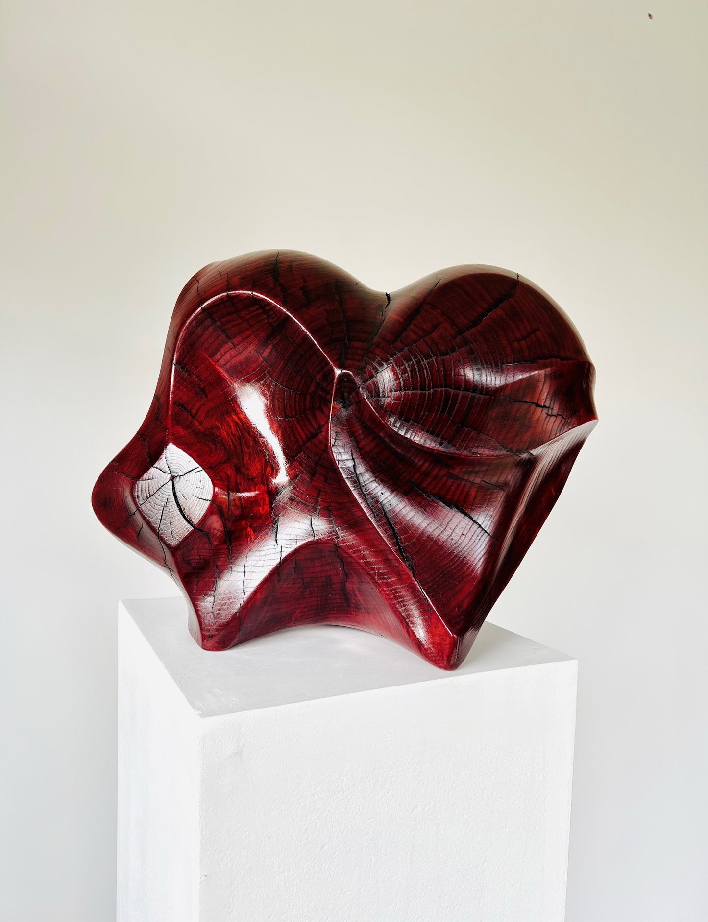 Claret Ash Angler Heart