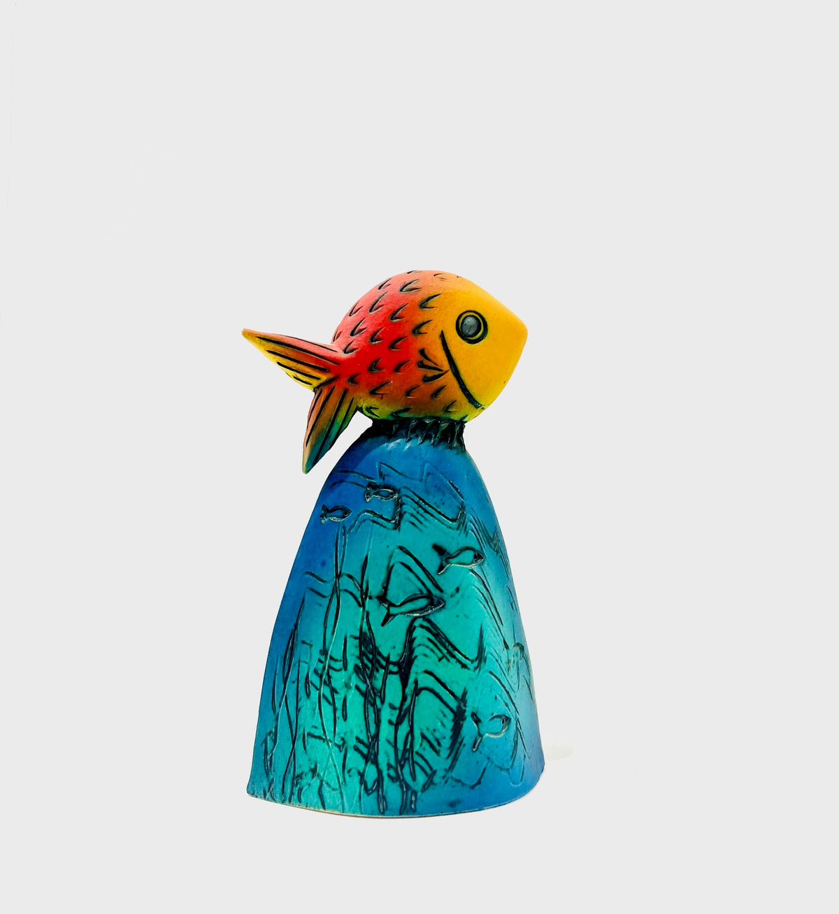 Leaping Golden Fish I