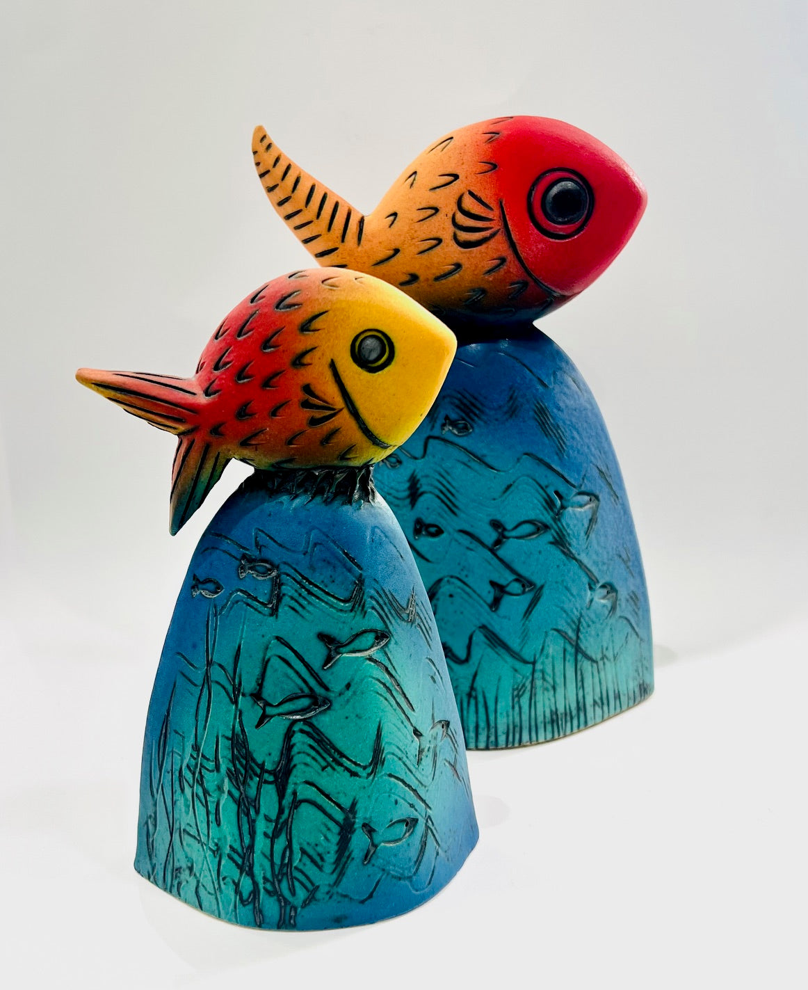 Leaping Golden Fish II