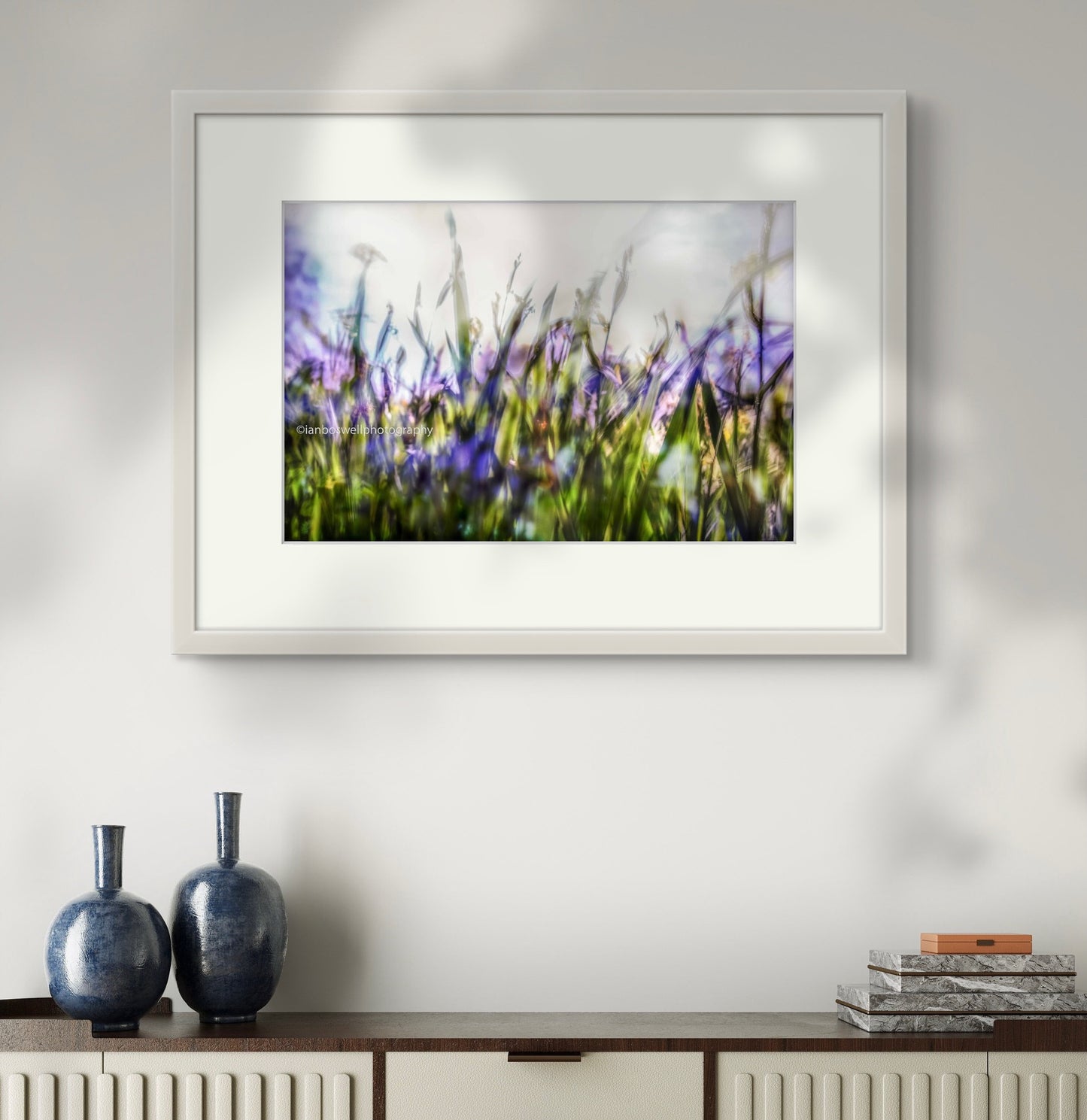 Iris Leaves (framed)