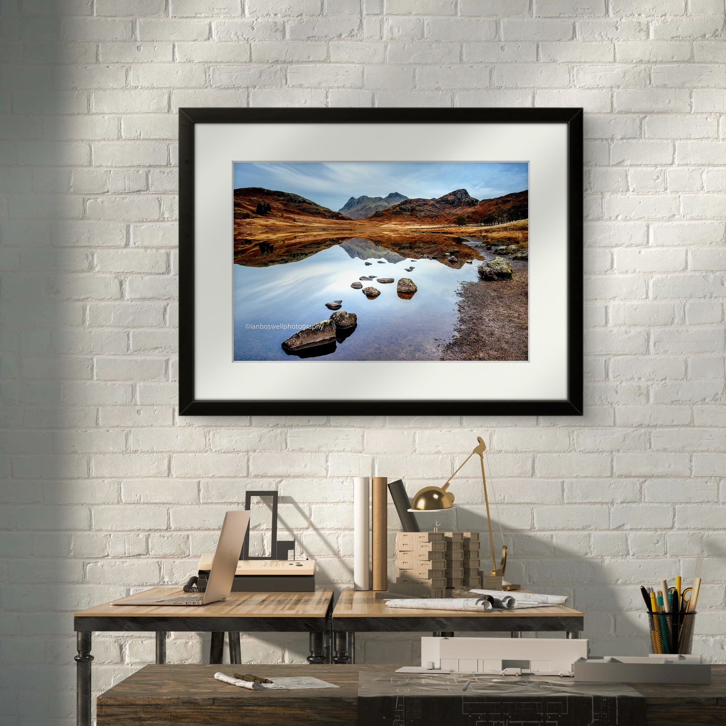 Blea Tarn with Rocks, Lake District