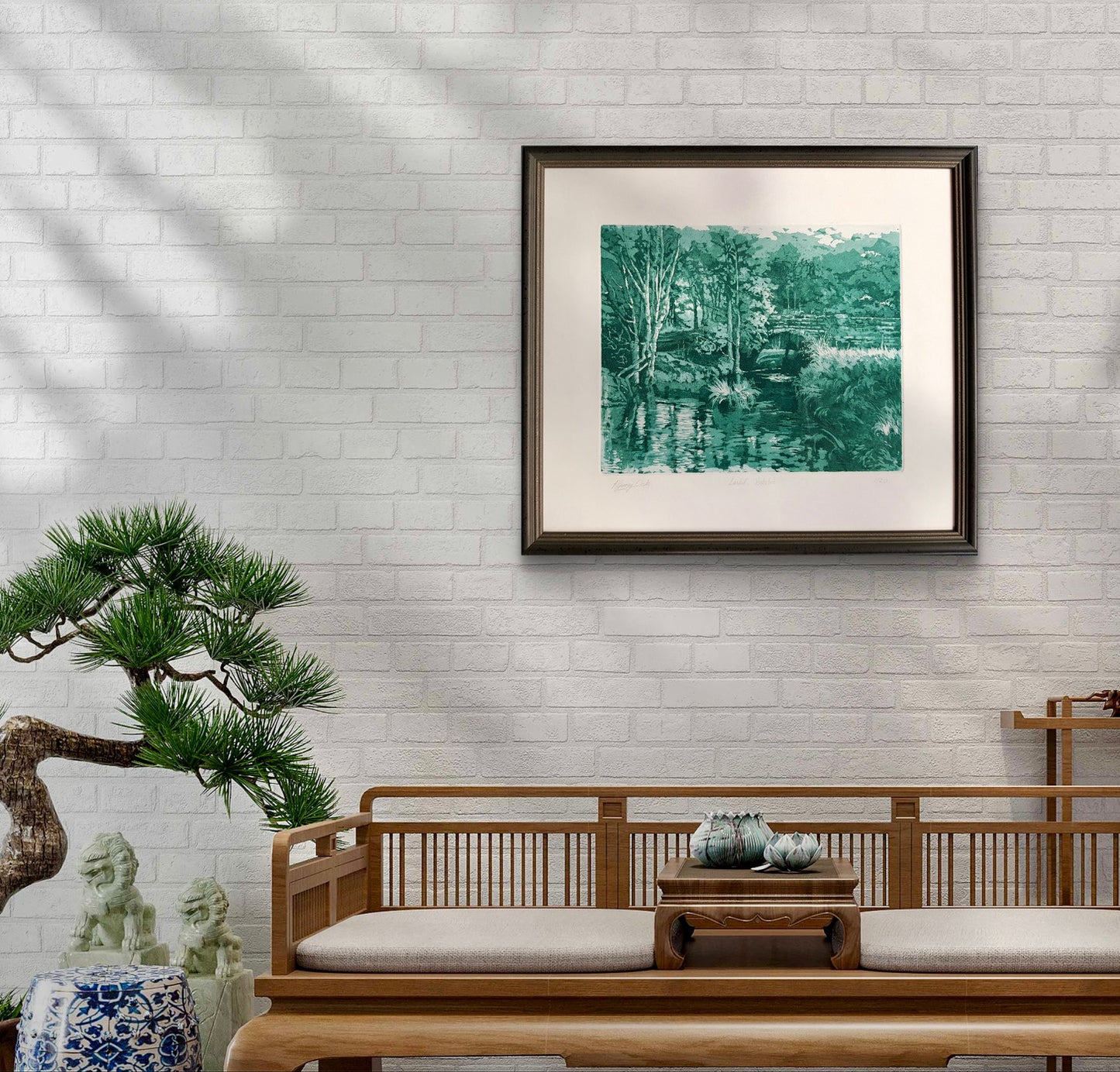 Laskill (Framed Etching)