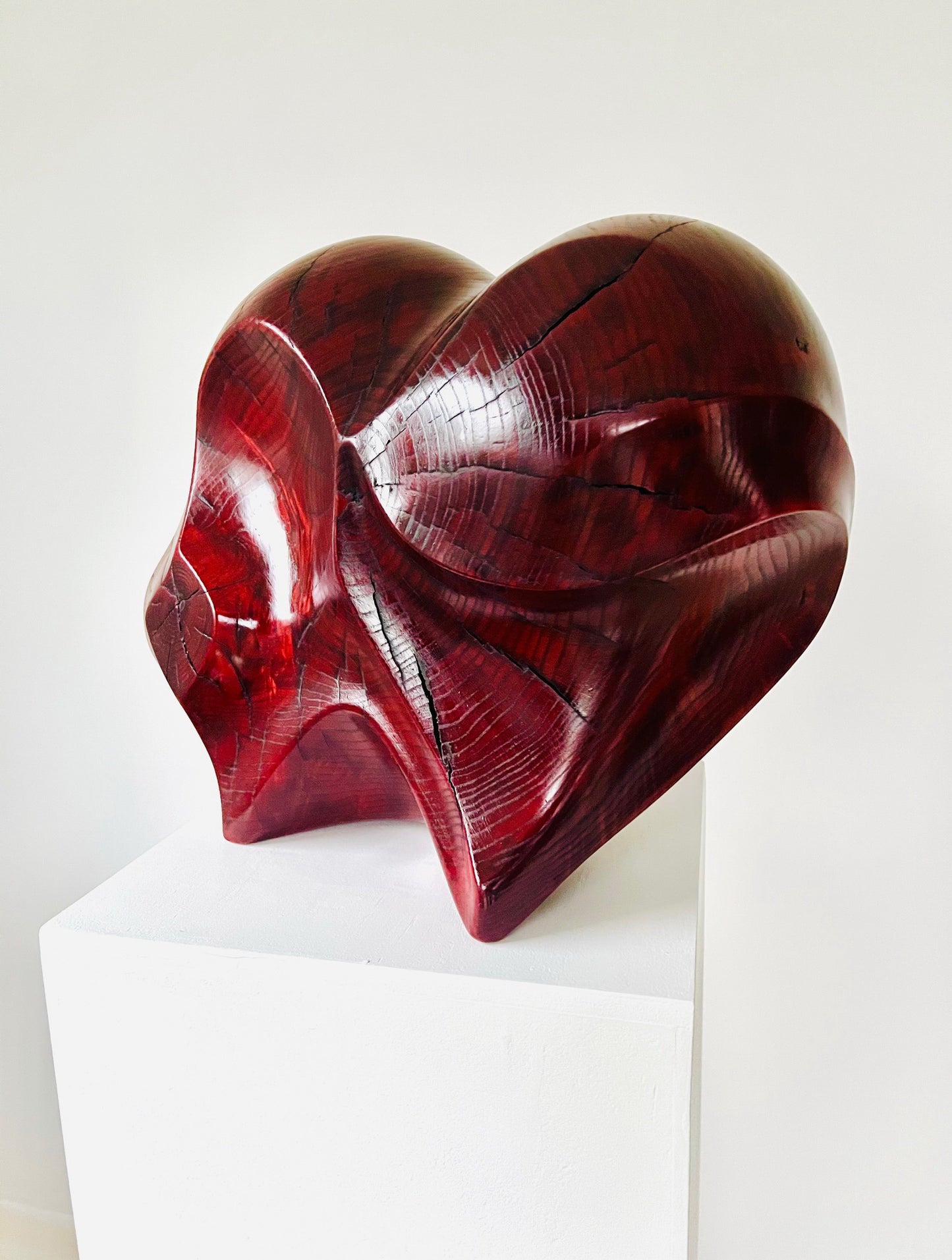 Claret Ash Angler Heart