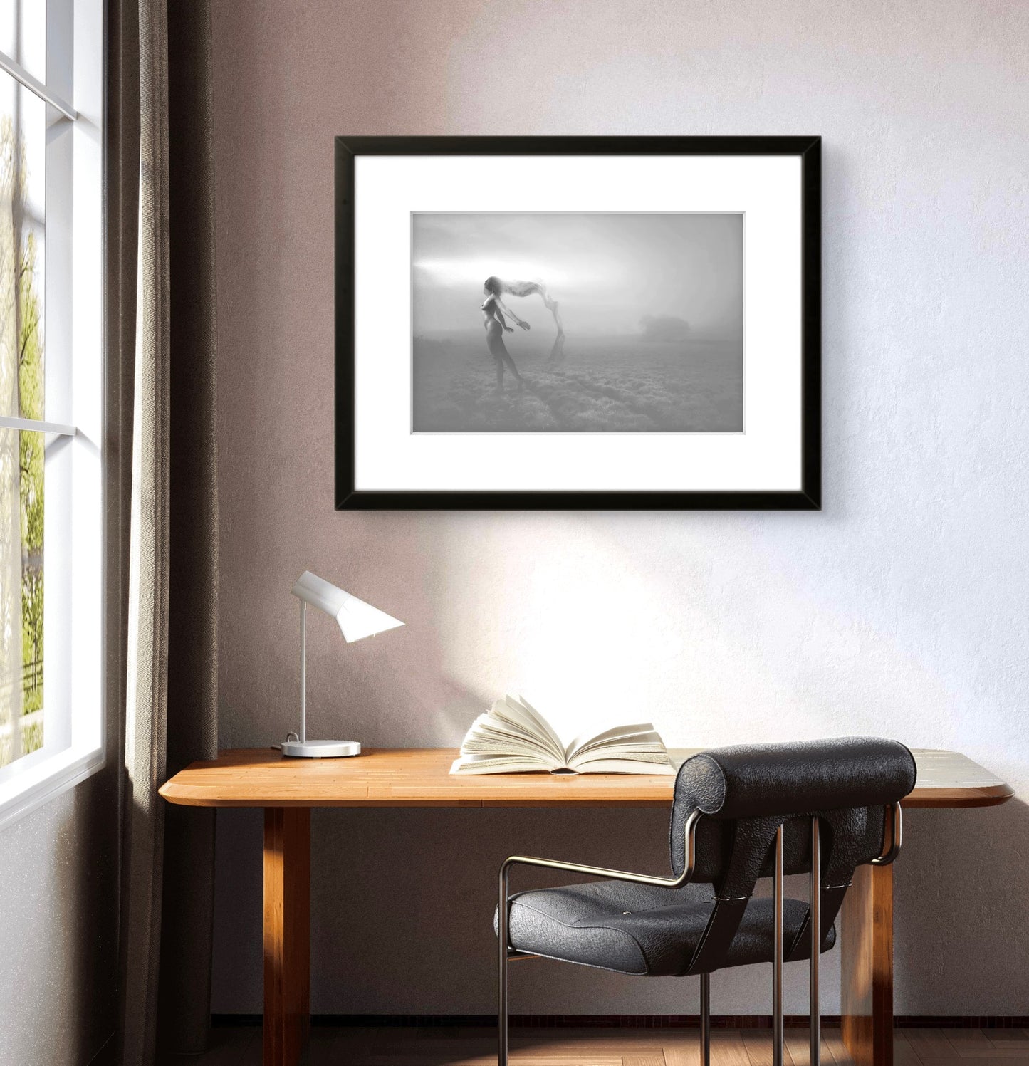 Goddess of Dawn ( B&W)