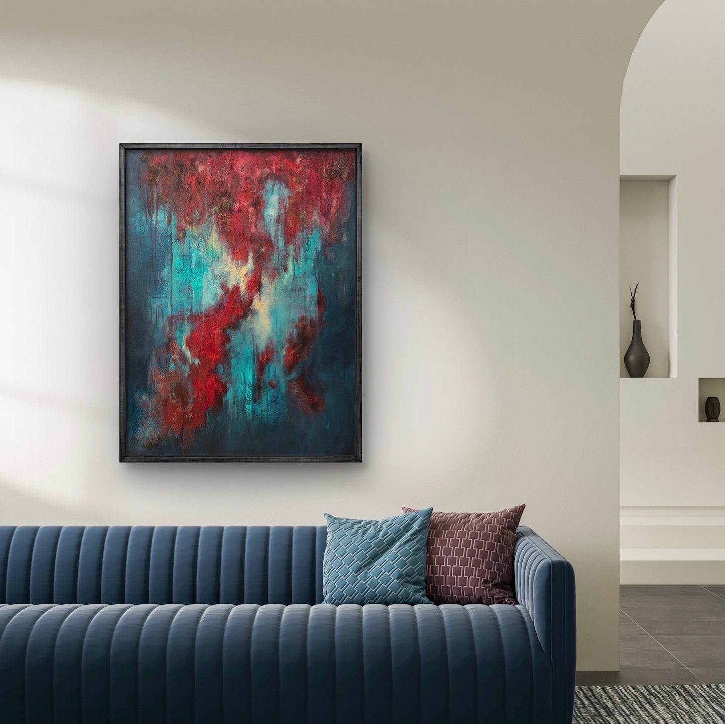 Crimson Cascade