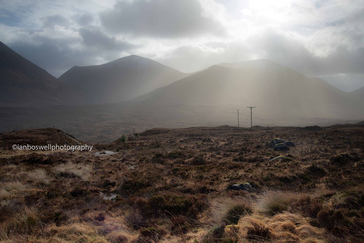 Lines of communication, Cuillins, Skye
