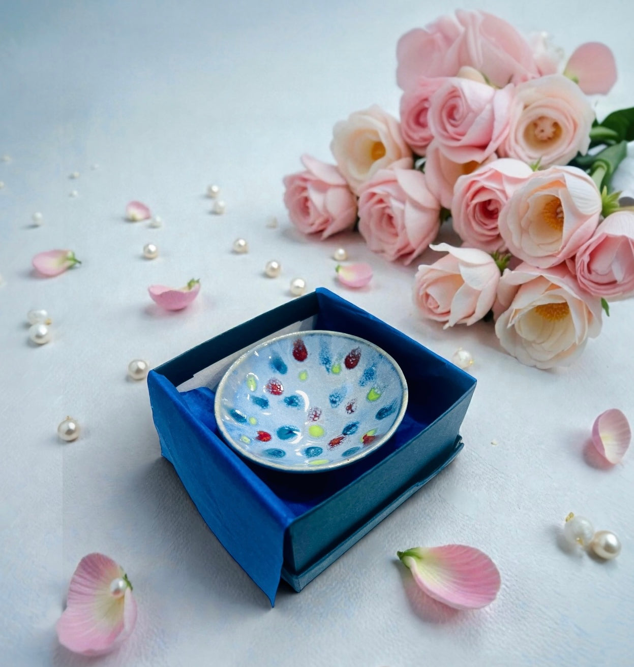 Handcrafted Ring Dish in Gift Box