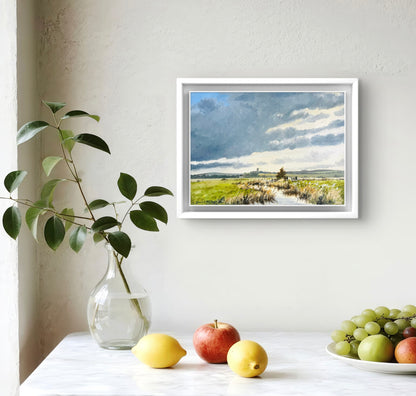 Chalk Church from the Marches