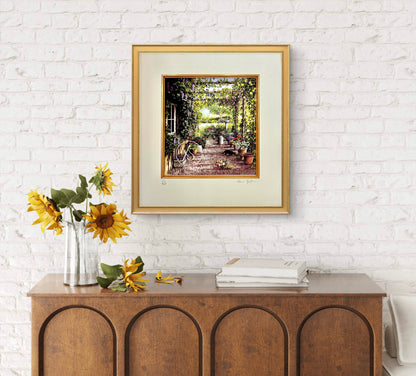 Flossie in the Conservatory (Giclée print)