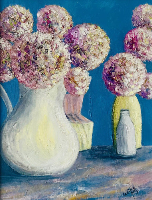Hydrangeas and Containers