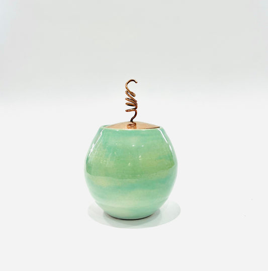 Herb container / Pastel green