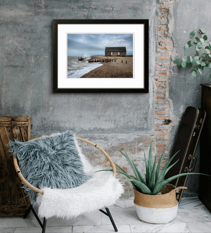 Mary Stanford Lifeboat House, Rye Harbour (framed)