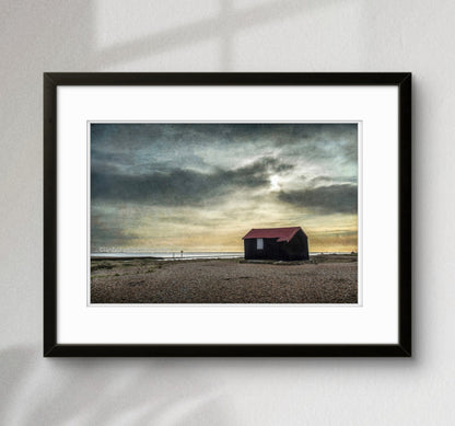 Norton's Hut, Rye Harbour (framed)