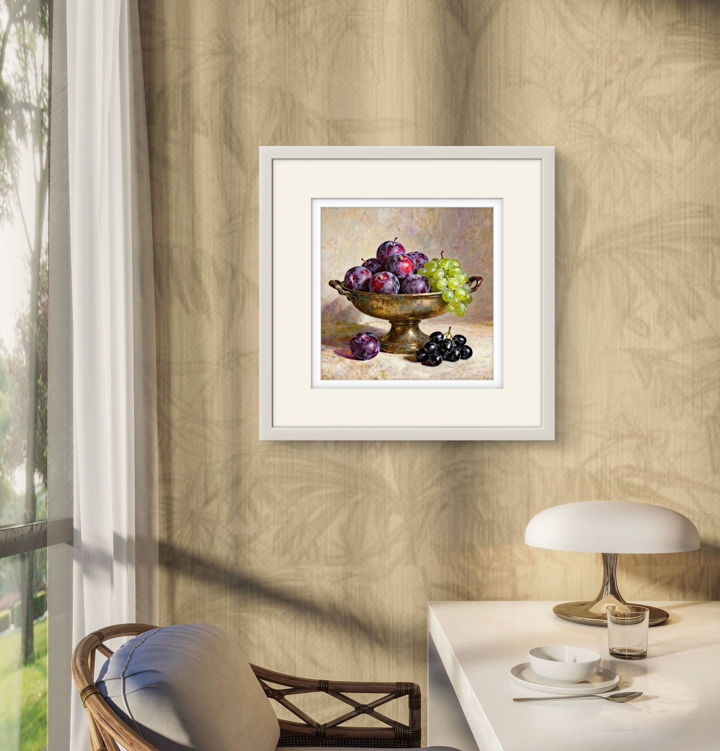 Plums & Grapes
