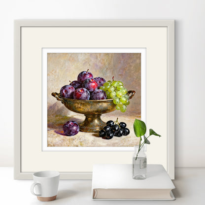 Plums & Grapes