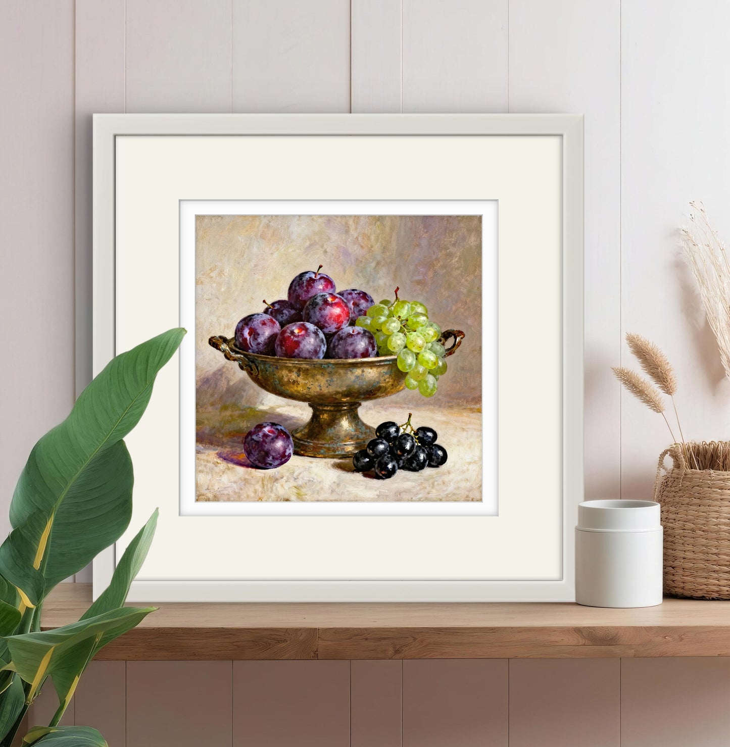 Plums & Grapes
