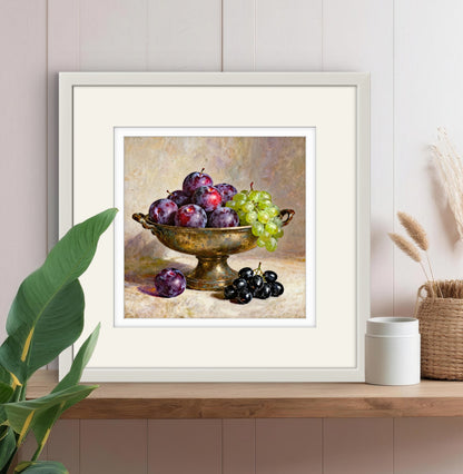 Plums & Grapes