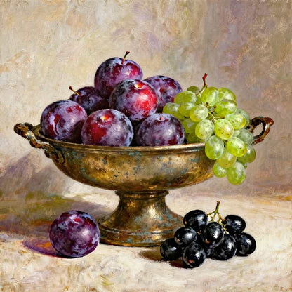 Plums & Grapes