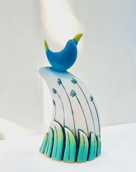 Blue Bird in the Meadow II