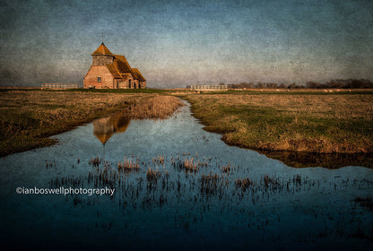 Isolated church, Romney Marsh