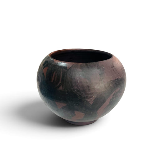 Porcelain Vessel - The Rich Dark Brown II