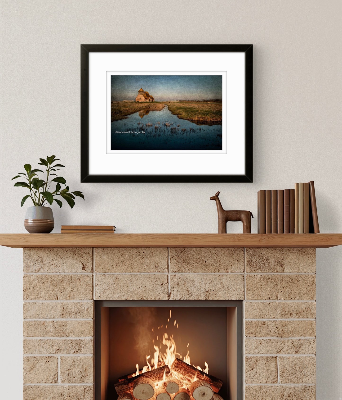 Isolated church, Romney Marsh