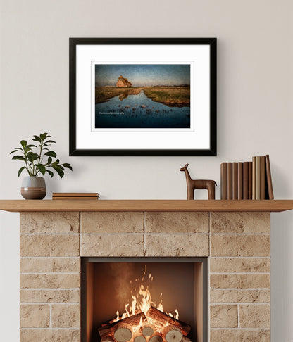 Isolated church, Romney Marsh