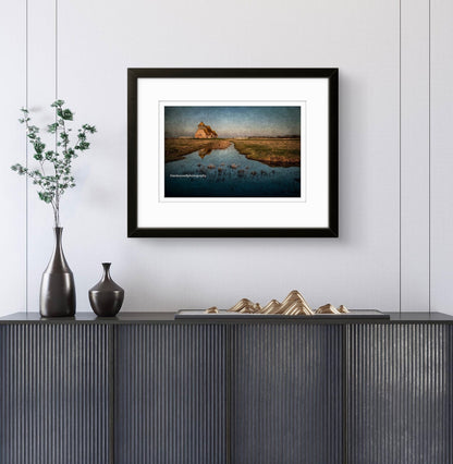 Isolated church, Romney Marsh