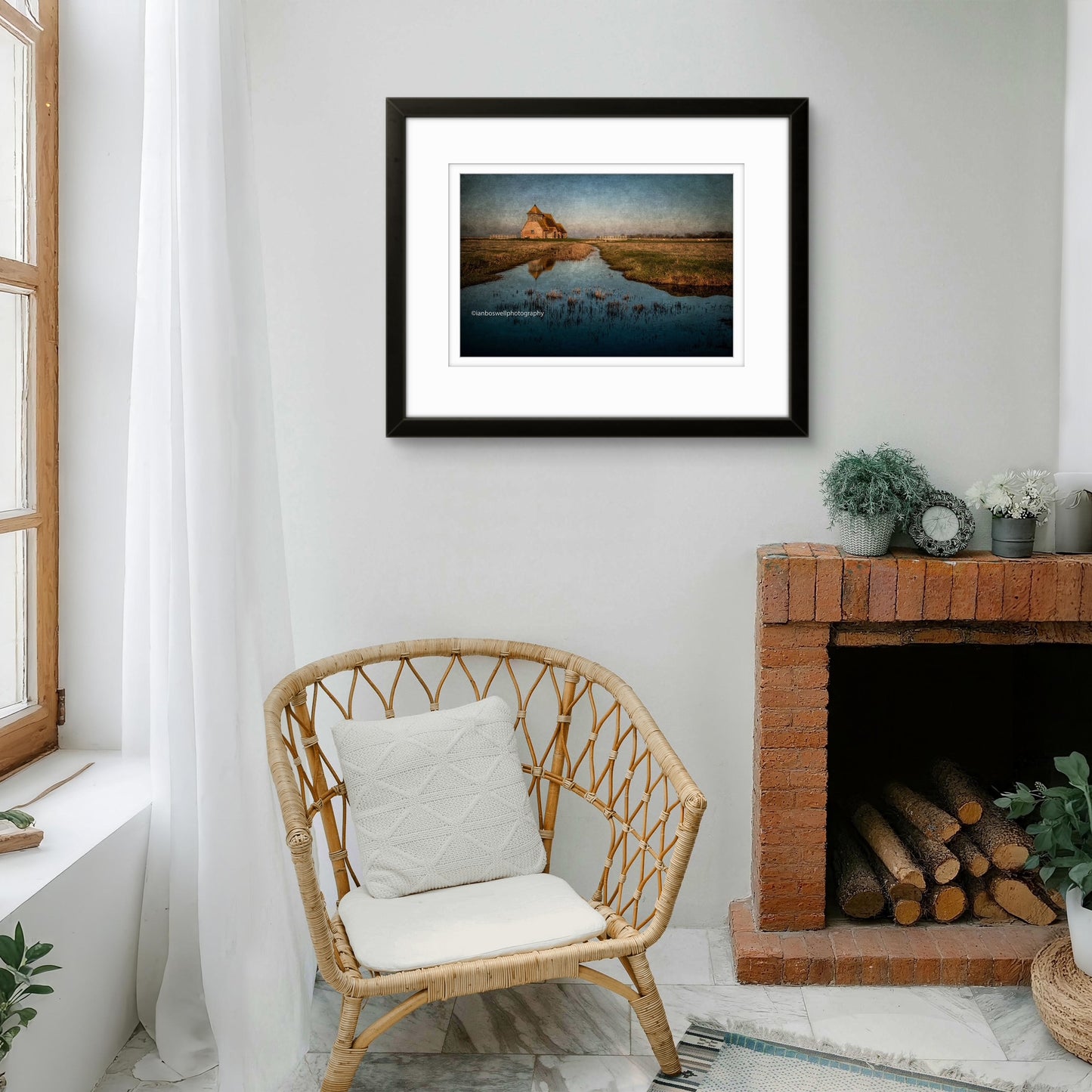 Isolated church, Romney Marsh