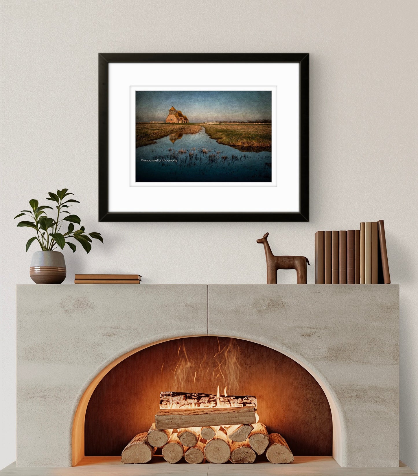 Isolated church, Romney Marsh