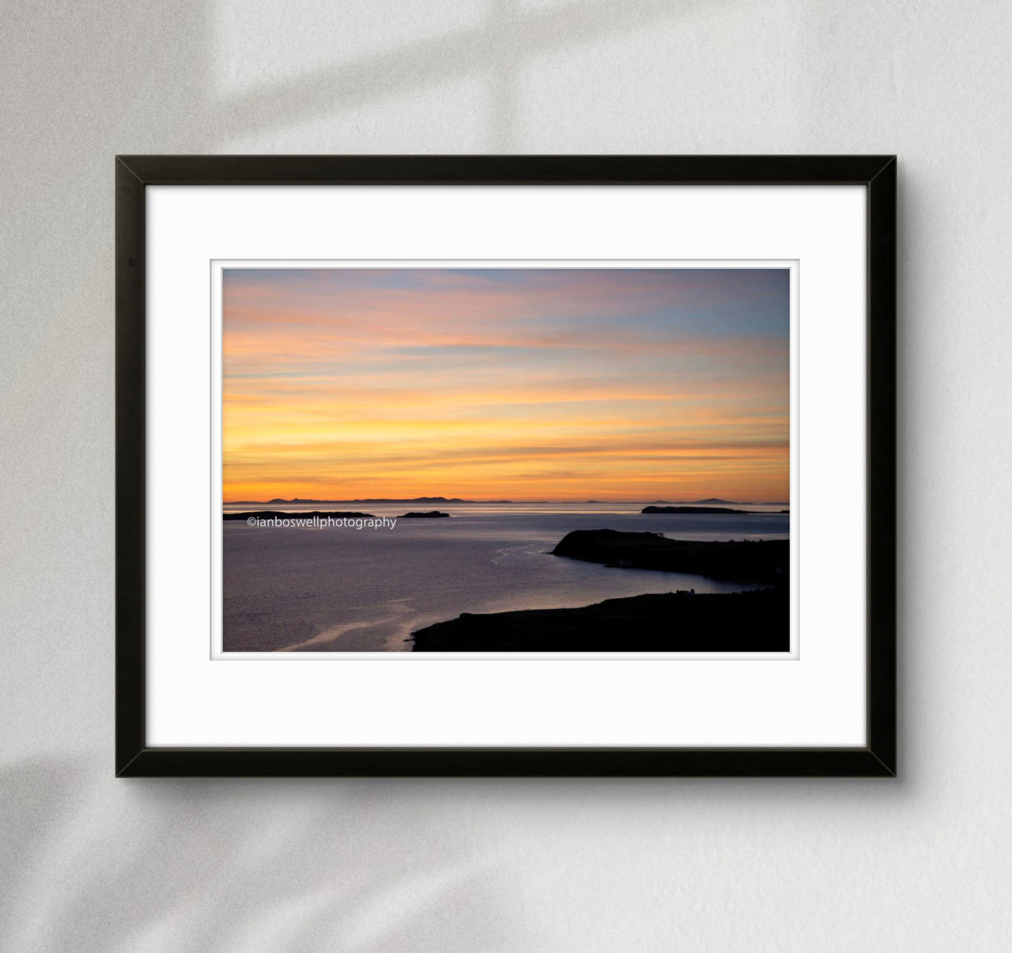 Sunset from Lusta, Skye