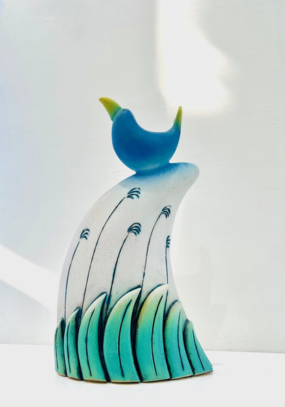 Blue Bird in the Meadow II