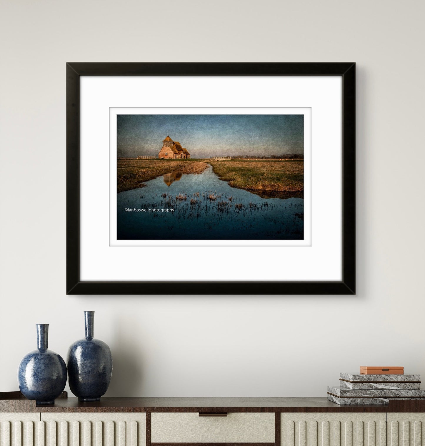 Isolated church, Romney Marsh