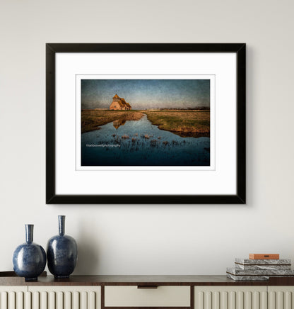 Isolated church, Romney Marsh