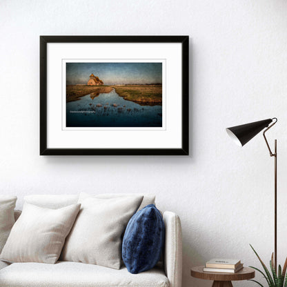 Isolated church, Romney Marsh