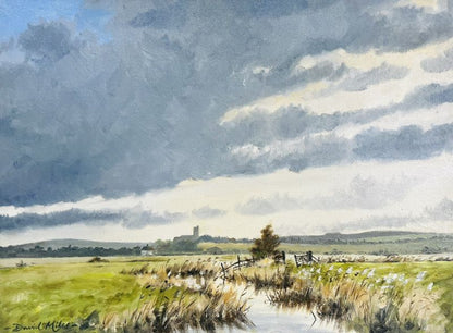 Chalk Church from the Marches