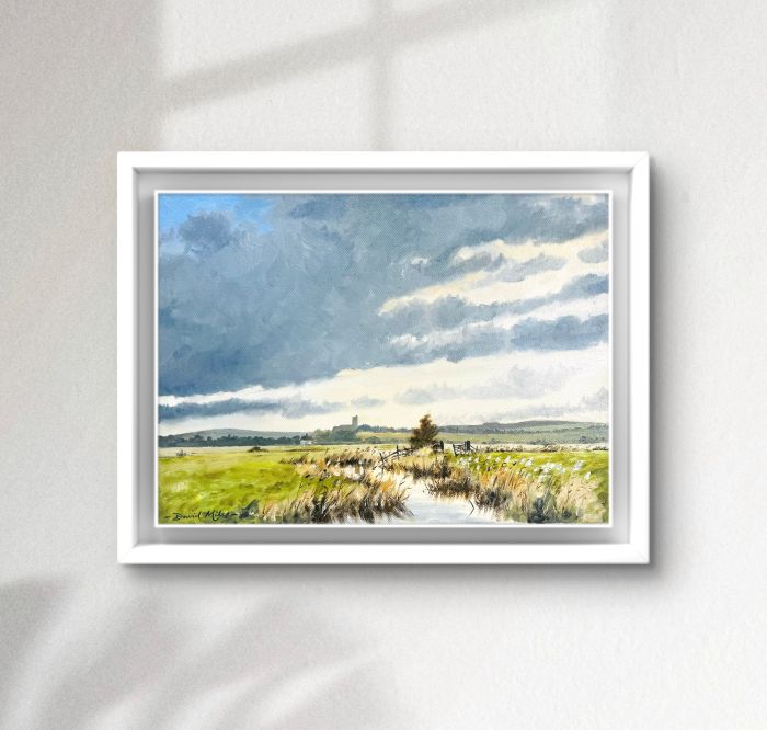 Chalk Church from the Marches