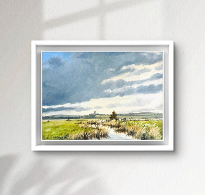 Chalk Church from the Marches